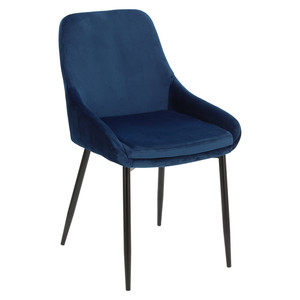 Krzesło Floyd Velvet niebieskie - Intesi
