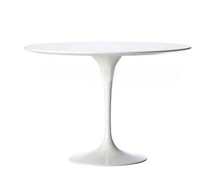 Stół Fiber o120 biały MDF - d2design