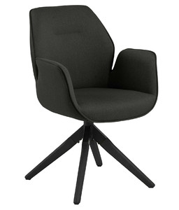 Krzesło obrotowe Aura dark grey /black auto return - ACTONA