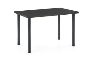 Stół MODEX 2 120 kolor blat - antracyt, nogi - czarny  - Halmar