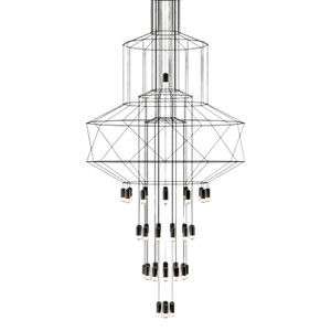 Lampa wisząca LINEA-43 czarna 90 cm Step Into Design
