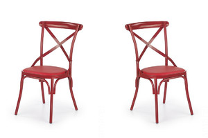Dwa krzesła czerwone - 0480