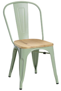 Krzesło Paris Wood zielony jesion - d2design