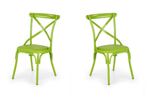 Dwa krzesła zielone - 0473