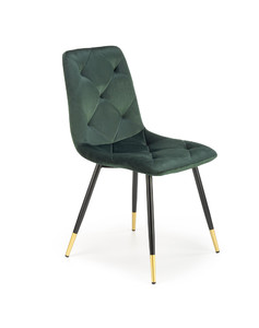 Krzesło K438 ciemny zielony  - Halmar