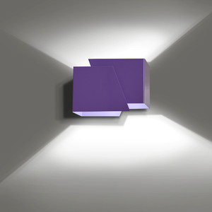 FROST VIOLET 940/6 nowoczesny kinkiet ścienny fioletowy LED
