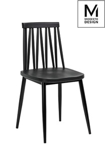 MODESTO krzesło TRAK czarne - polipropylen, metal - king home