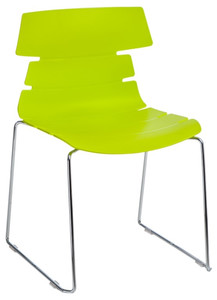 Krzesło Techno SL PP zielone - Intesi Promocja