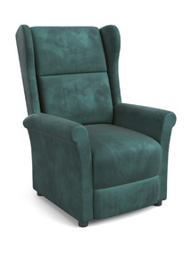 AGUSTIN 2 fotel wypoczynkowy ciemny zielony  - Halmar