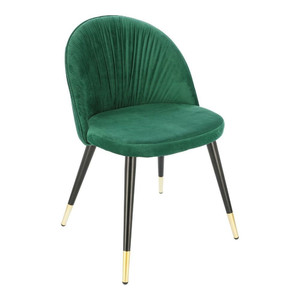 Krzesło Kotte Velvet zielone - Intesi