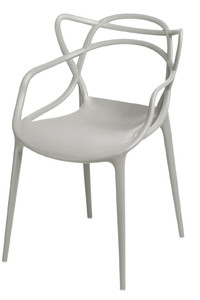 Krzesło Lexi szare insp. Master chair - d2design