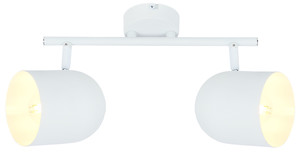 Azuro Lampa Sufitowa Listwa 2x40w E27 Biały - Candellux
