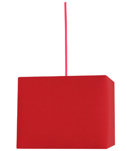 Basic Lampa Wisząca 30 1x60w E27 Czerwony - Candellux