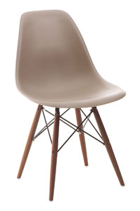Krzesło P016W PP mild grey/dark - d2design