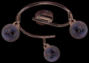 Kaleidoscope Lampa Sufitowa Spirala 3x4w Led G9 Chrom - Candellux