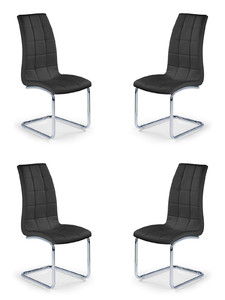 Cztery krzesła czarne - 1197