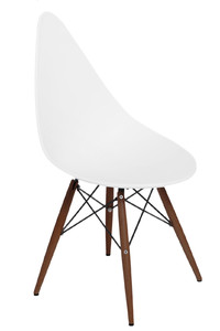 Krzesło Rush DSW białe/dark - Intesi