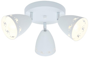 Coty Lampa Sufitowa Plafon 3x40w E14 Biały Mat - Candellux
