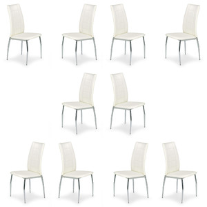 Dziesięć krzeseł białych - 6576