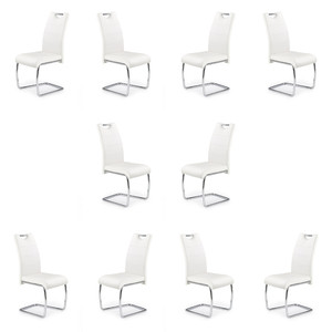 Dziesięć krzeseł białych - 0114