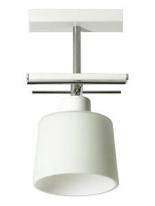 Lampa sufitowa Olimp 1 biała - Lampex