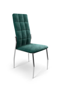 Krzesło K416 ciemny zielony velvet  - Halmar