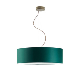 Lampa wisząca nad stół HAJFA fi - 60 cm - kolor zieleń butelkowa - Lysne