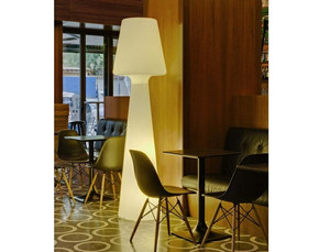 NEW GARDEN lampa podłogowa LOLA 200 biała - LED - king home