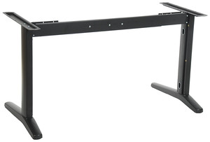 Stelaż metalowy biurka z rozsuwaną belką STL-01, kolor czarny - Stema