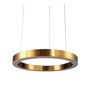 Lampa wisząca CIRCLE 40 LED mosiądz 40 cm Step Into Design