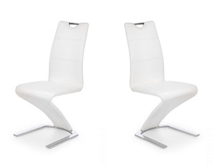 Dwa krzesła białe - 4908
