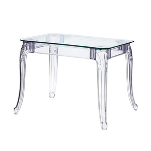 Stół Ghost 80x120cm transparentny - d2design
