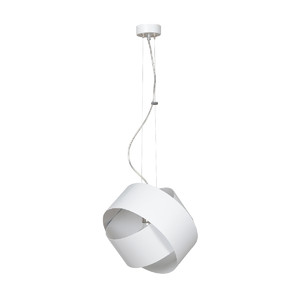 DROP WHITE 790/1 biała lampa nowoczesna metalowa regulowana design