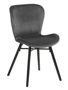 Krzesło Batilda VIC Dark grey - ACTONA