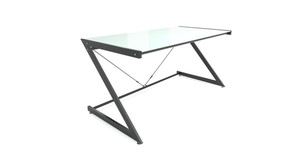Biurko DD Z-Line Main Desk Black/White - Unique
