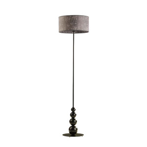Lampa stojąca z abażurem ROMA - Lysne