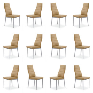 Dwanaście krzeseł jasny brąz - 2014