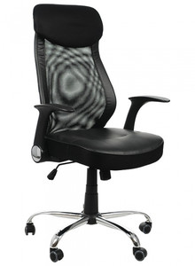 Fotel biurowy ZH-376 czarny Stema