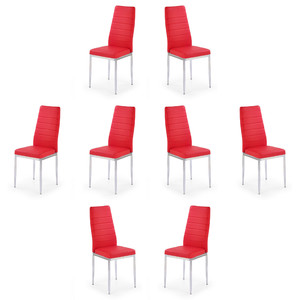 Osiem krzeseł czerwonych - 6919