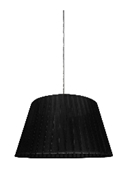 Tiziano Lampa Wisząca 37 1x60w E27 Czarny - Candellux