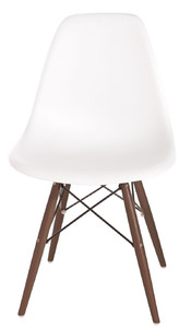 Krzesło P016W PP białe/dark - d2design