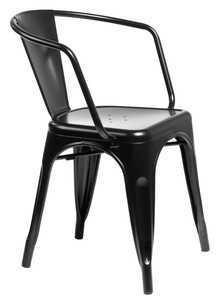 Krzesło Paris Arms czarne inspirowane To lix - d2design