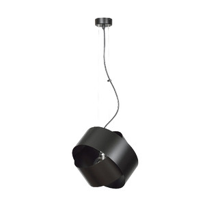 DROP BLACK 790/2 czarna lampa nowoczesna metalowa regulowana design