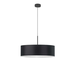 Czarna lampa wisząca SINTRA fi - 60 cm - kolor czarny - Lysne