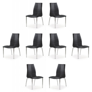Osiem krzeseł czarnych - 5006