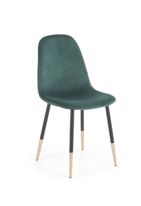 Krzesło K379 ciemny zielony  - Halmar