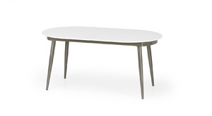 CRISPIN stół biało-popielaty  - Halmar