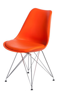 Krzesło Norden DSR PP pomarańczowe 1614 - Intesi