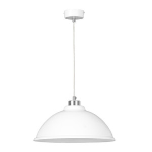 RIKO WHITE 290/3 nowoczesna lampa wisząca duży biały klosz
