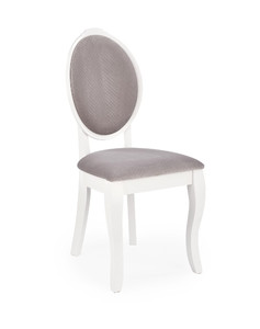 VELO krzesło kolor biały/popiel - Halmar